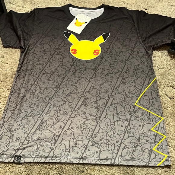Pokemon Other - Official Pokémon Center 25th Anniversary t-shirt